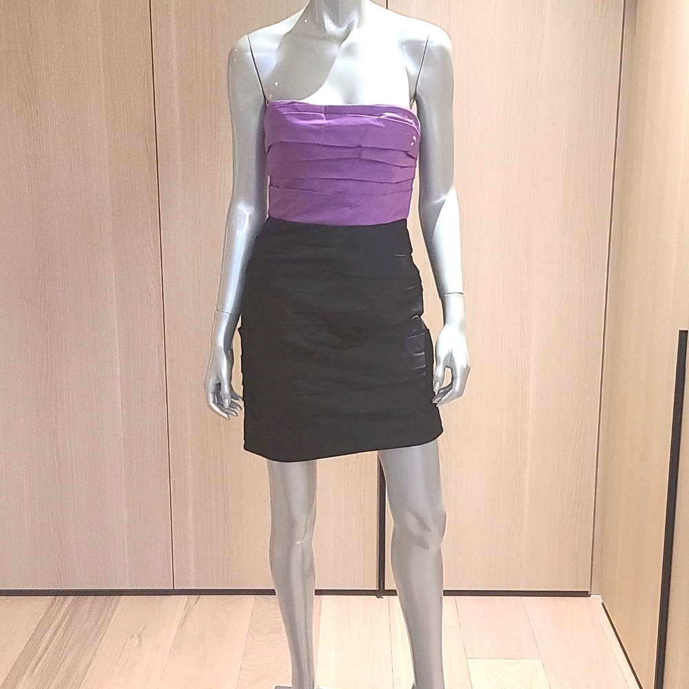 BCBG Satin Party dress size 4 NWT